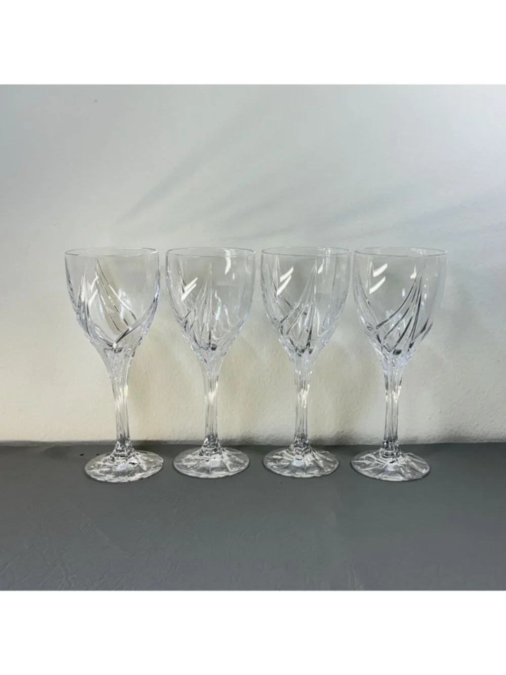 Lenox Debut Crystal Wine Glasses Set of 4 8.125